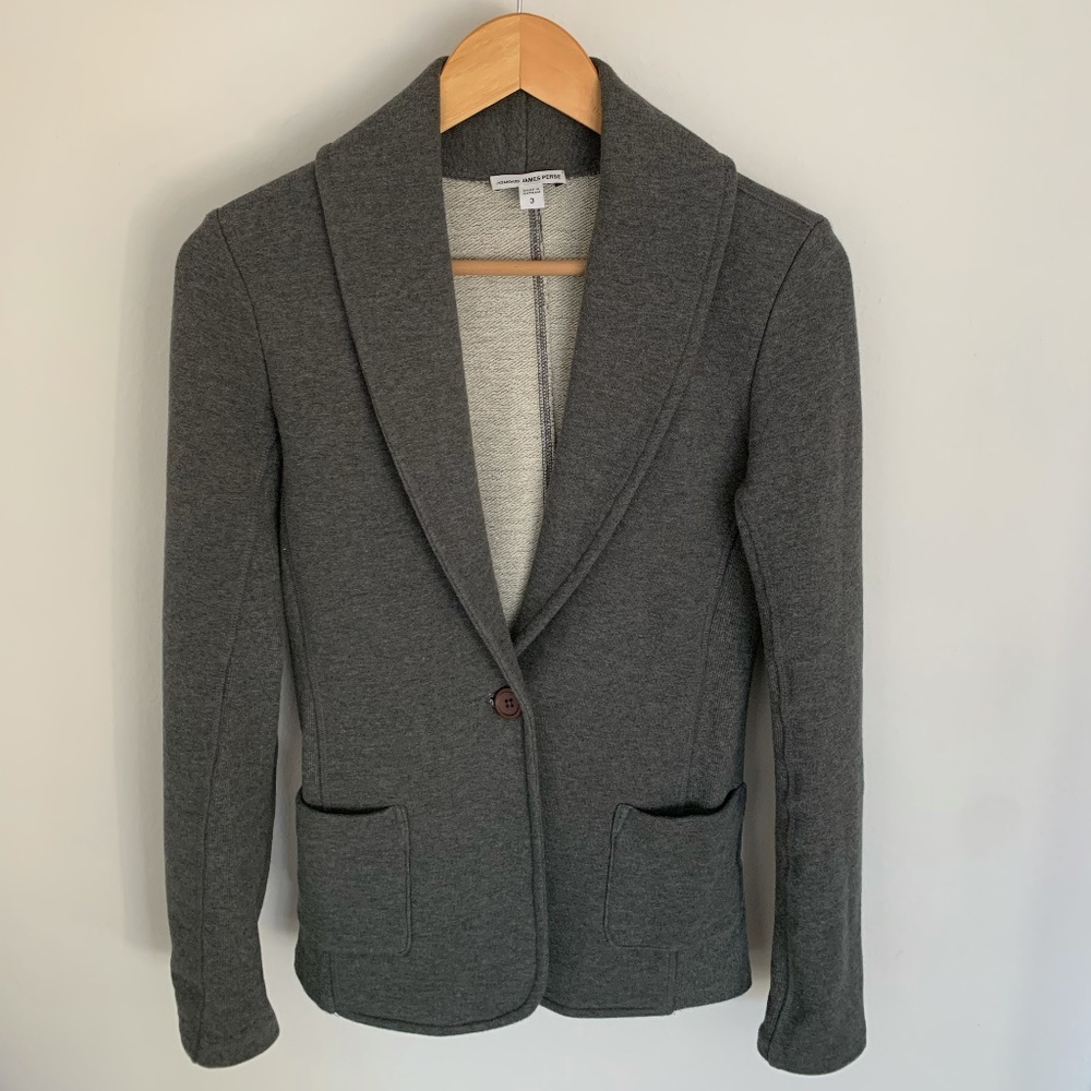 James Perse sweatshirt cardigan size 3